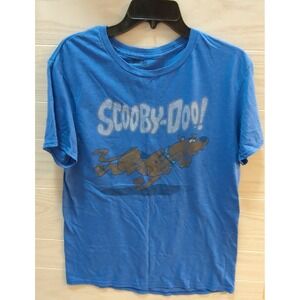 Scooby Doo running blue t shirt M adult men women medium